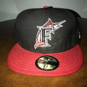 New Era Florida Marlins Fitted Cap